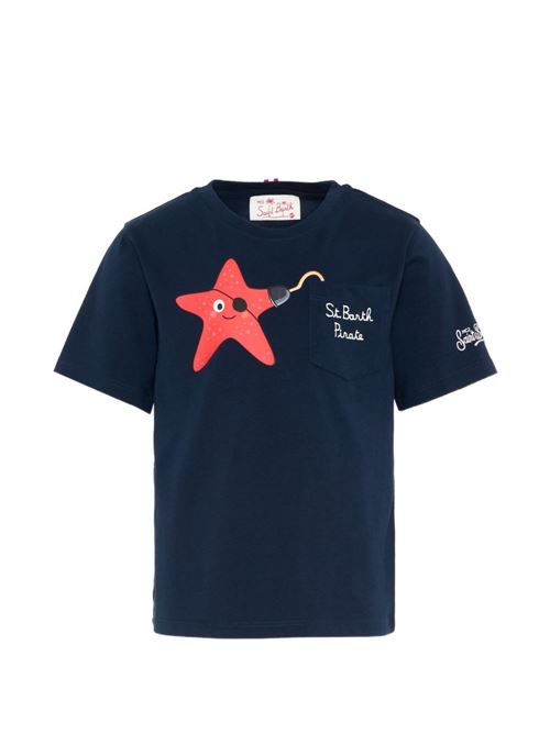 T-shirt bambino MC2 Saint Barth a manica corta con stampa MC2 SAINT BARTH Kids | EDDY01944L